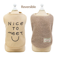 Load image into Gallery viewer, Reversible fleece vest